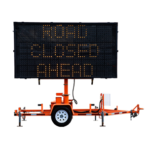 Arrowboards and message signs for traffic control